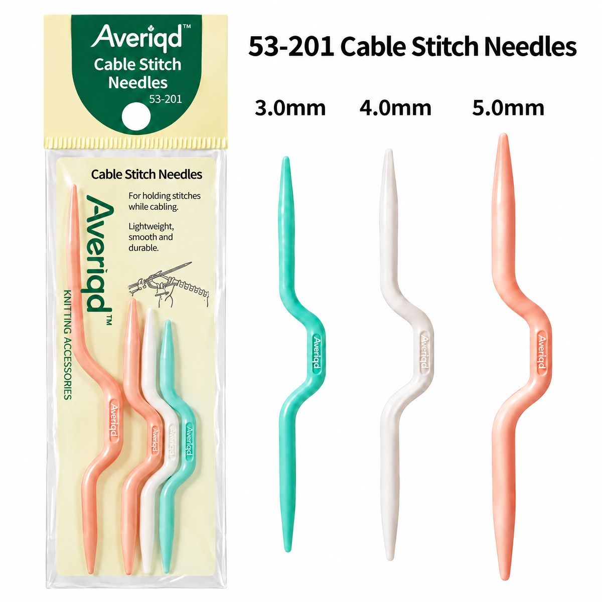 Cable Companion U-Shaped Cable Needles – Cable Knitting Stitch Holder Tools