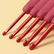 Comfy Stitch Soft-Grip Crochet Hooks – Cushioned Handle Yarn Craft Tools