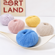 Firefly Shimmer Sequined Mohair Yarn – Sparkle Knitting & Crochet Craft Yarn