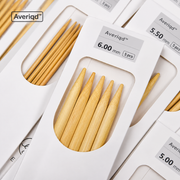 Bamboo Rhythm 30 cm Double-Pointed Knitting Needles – DIY Yarn Craft Tools