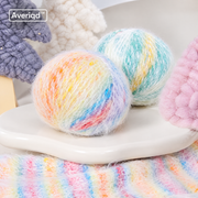Color Drift Variegated Chunky Wool Yarn – Multicolor Knitting & Crochet Craft Yarn