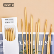 Bamboo Rhythm 30 cm Double-Pointed Knitting Needles – DIY Yarn Craft Tools